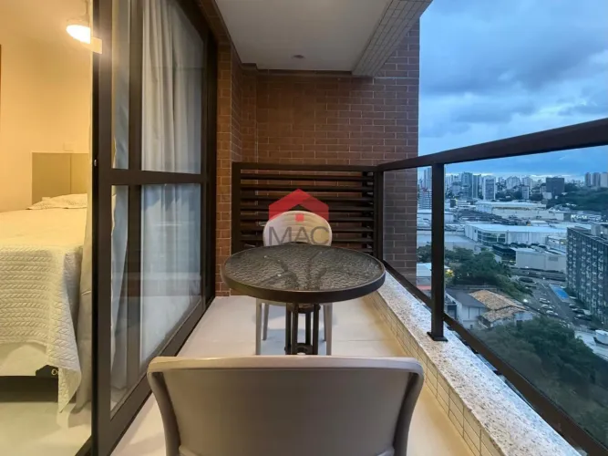 Apartamento para Locação em Salvador, Caminho das Árvores, 1 dormitório, 1 suíte, 1 banhei