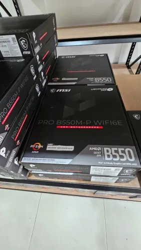 Placa Mãe, MSI PRO B550M-P, WIFI6 E - LOJA CONCEITUADA