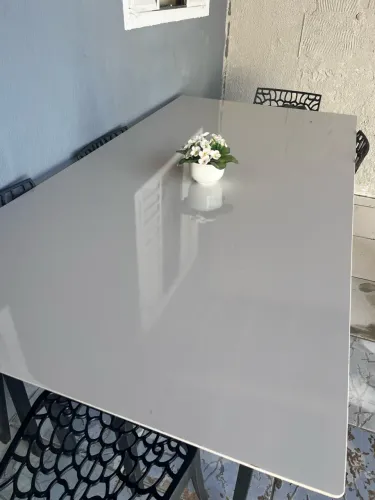 Mesa branca laca 