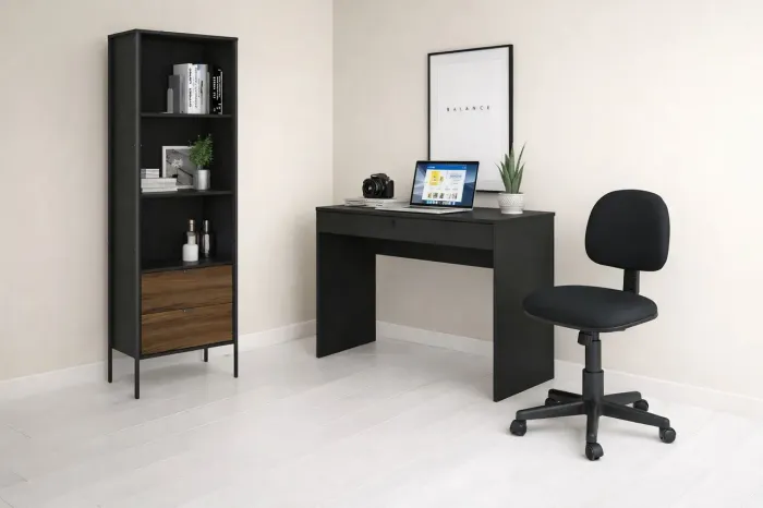 Kit escritório com 3 peças