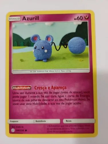 Azuril pokémon eclipse cósmico (146/236)