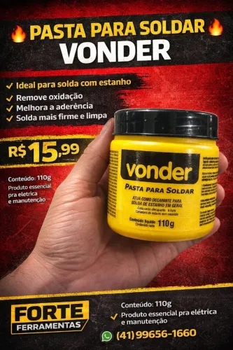 PASTA PARA SOLDAR VONDER - 110g  