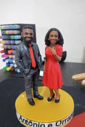 Miniatura 3D personalizada até 15cm 4 cores