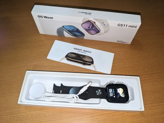 Smartwatch GS11 Mini + Pelicula De Brinde