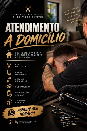 Barbeiro a Domicílio