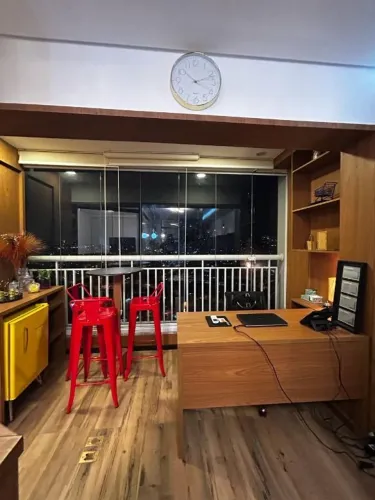 Sala,´Mobiliada 37 m² - Condomínio Via Alameda - venda por R$ 477.000 ou aluguel por R$ 5.