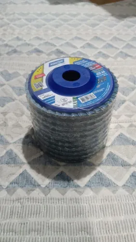Kit com 12 caixas e meia de Disco Flap Norton 60 grãos
