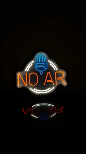 Letreiro Led Studio-podcast-rádio ?NO AR?