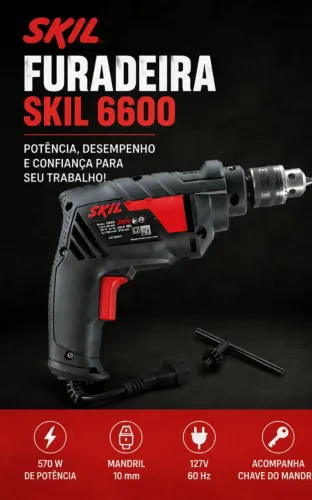 furadeira skil 6600
