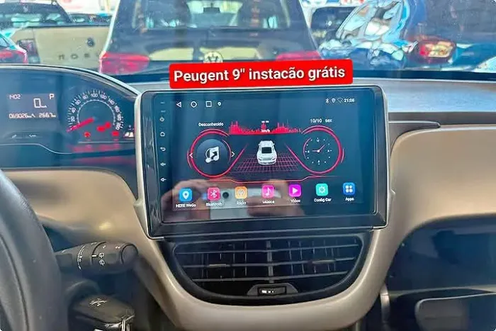 Multimidia Peugeot 9P Android 2ram 32g carplay bluetooth wi-fi YouTube Waze