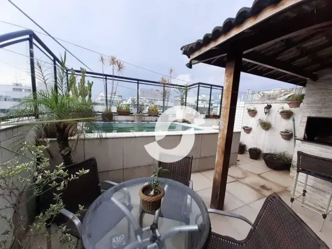 Cobertura com 3 dormitórios à venda, 130 m² por R$ 790.000,00 - Icaraí - Niterói/RJ