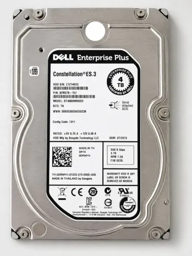 Hd Dell 4tb Sas 6gbps 3.5  St4000nm0023 Enterprise Plus