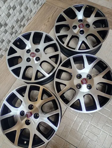 Jogo de rodas Aro 15 Linha Fiat 