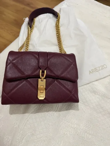 Bolsa Arezzo original couro legítimo com dustbag