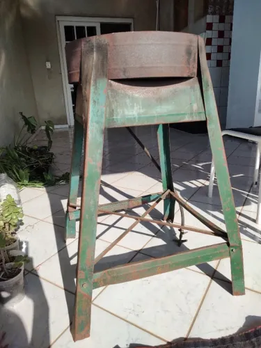 Fogareiro/Fritador a Gás com Tacho - Estrutura de Ferro