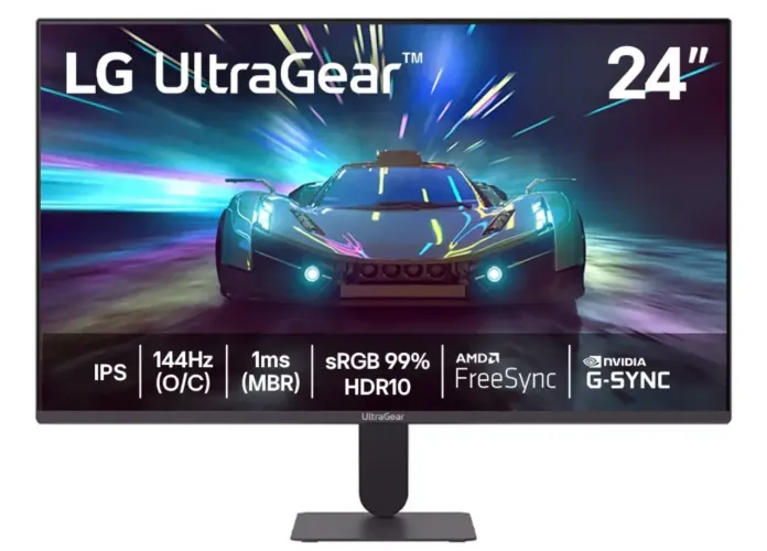 Monitor LG UltraGear 24" FHD 144Hz