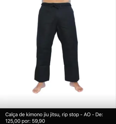 Kimono calça jiu-jítsu 