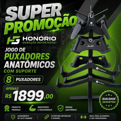 Kit puxadores anatômicos