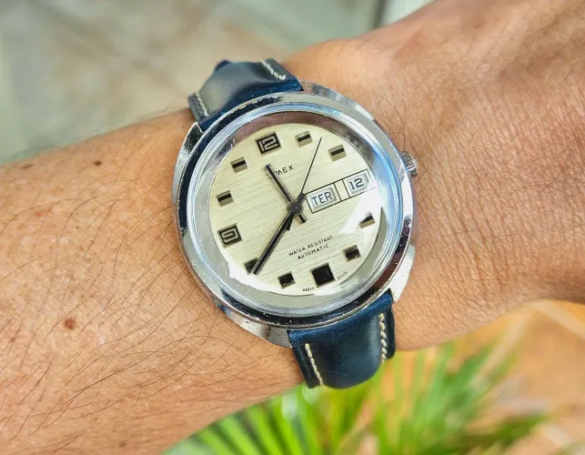 Relógio TIMEX Viscount Automático Vintage 1975