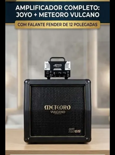 Joyo Bantamp VIVO + Caixa METEORO 1x12 falante Fender!!!