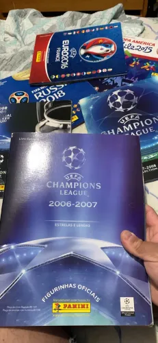 Álbum Figurinha Champions League 2006/2007 completo
