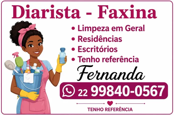 Diarista faxina