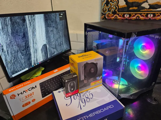 Pc Gamer Anormal completo novo com nota e garantia