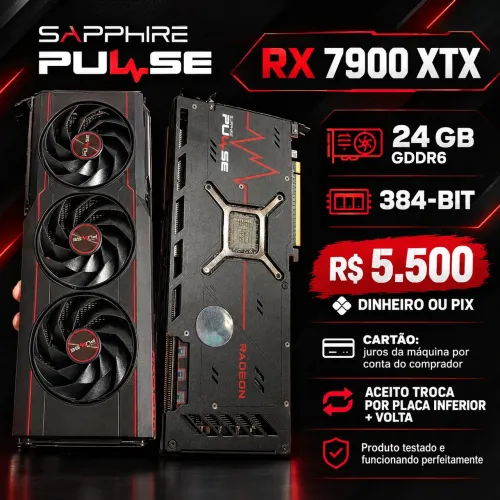 Rx Sapphire 7900xtx 24gb..