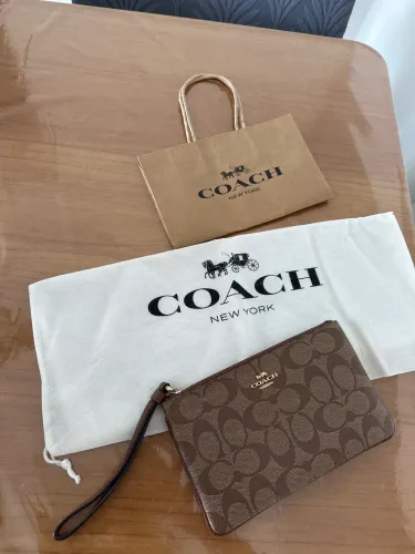 Carteira de mão Coach original