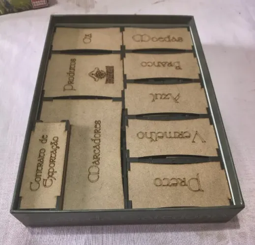 Insert MDF Bucaneiros p/ Clãs da Caledônia