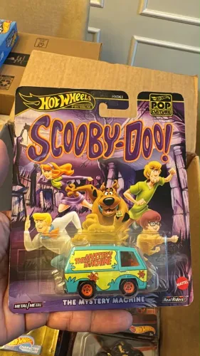 Hot Wheels Premium Pop Culture Scooby-Doo - The Mystery Machine - Metal/Metal