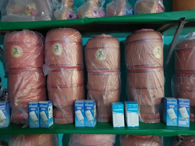 Filtros de barro para água