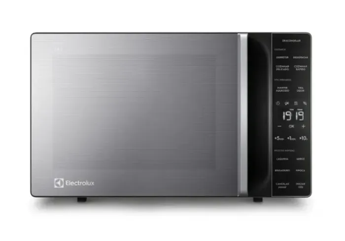 Micro-ondas Electrolux 23L cor Inox Efficient com Descongelamento Assistido (ME23S)