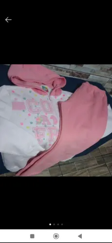 Conjunto juvenil menina Tam 14 barra feita