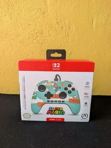 Controle PowerA Mario para Nintendo Switch 2 - novo lacrado