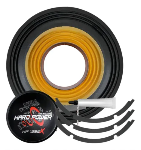 Kit reparo alto falante Hard Power 12" HP 1350X 4 ohms Novo Original - HP1350