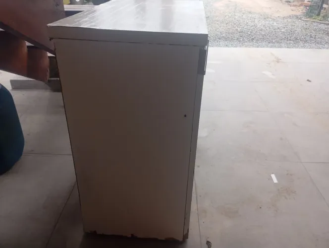 Armário Branco para Cozinha, Escritório ou Lavanderia