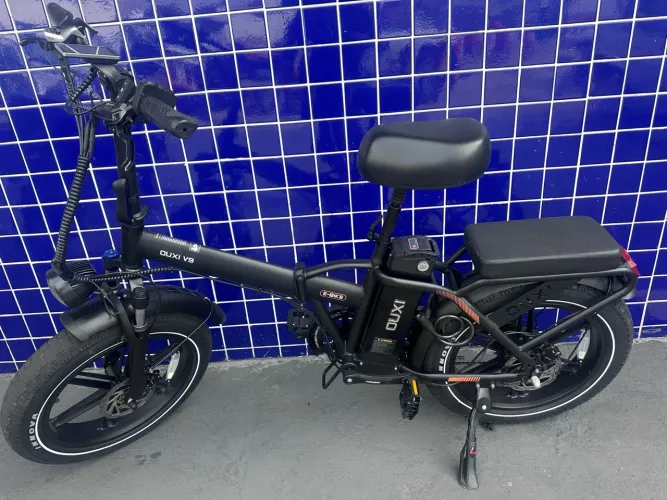 BICICLETA ELÉTRICA OUXI V9 DOBRÁVEL 1 MÊS DE COMPRADA