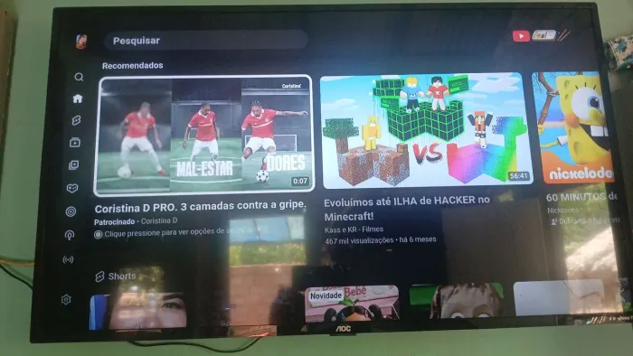 Vendo televisão marca Roku