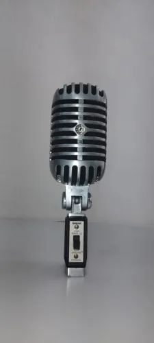 MICROFONE SHURE 55SH VINTAGE SEMI NOVO  