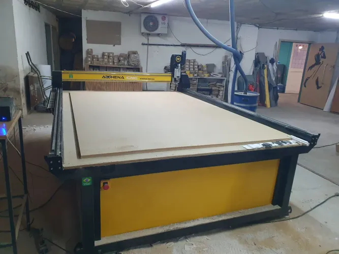 Router CNC - MDF, ACM, PVC expandido - Fabricação no RJ - Nota fiscal e garantia de 1 ano