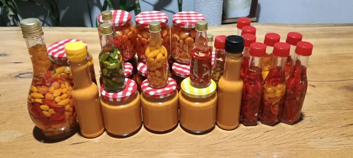 CONSERVA E MOLHOS DE PIMENTA