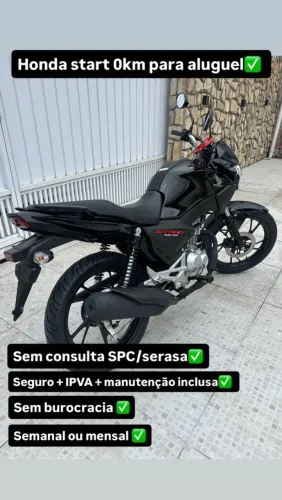 Moto CG160 para aluguel