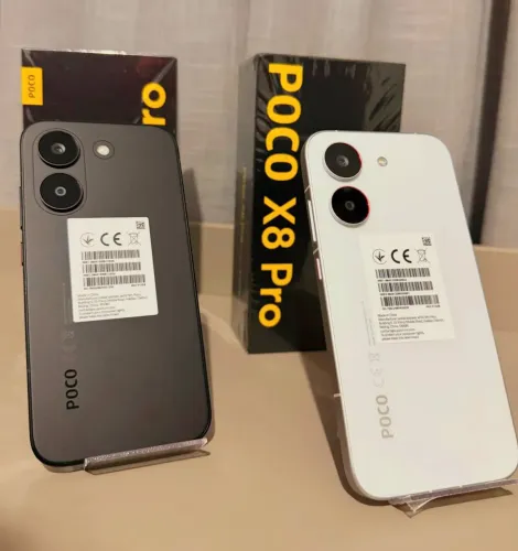 Xiaomi Poco X8 Pro 5G Novo Lacrado Zero Nunca Usado Tela AMOLED 1.5K Pronta Entrega