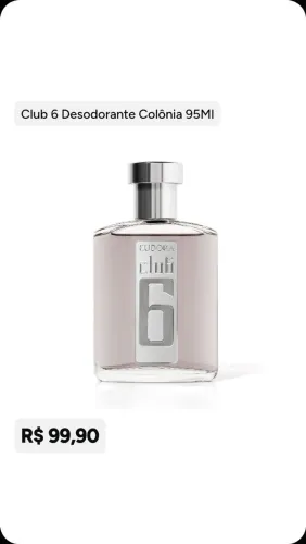 Perfume clube 6