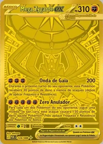 Mega Zygarde EX 124/088 equilibrio perfeito