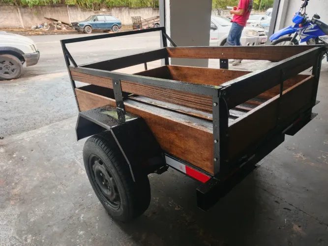 Carretinha zero km com nota fiscal