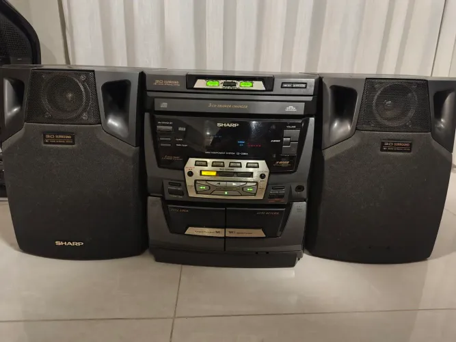 Aparelho de Som SHARP CD-C 580X