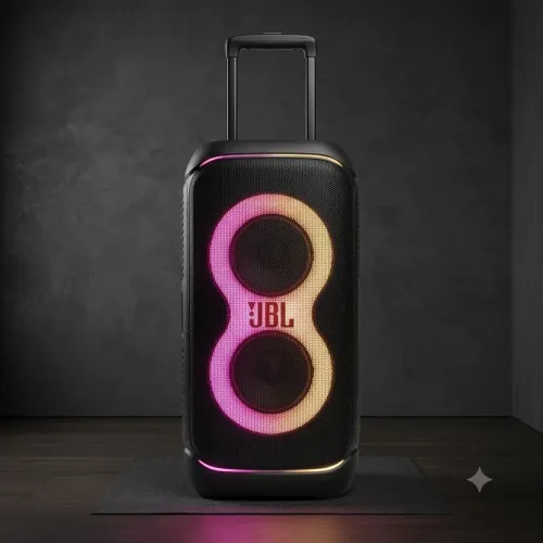 Jbl partybox 320 aceito trocas com volta em dinheiro do interessado