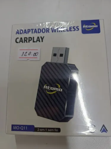Adaptador Wireless Carplay e androide Auto